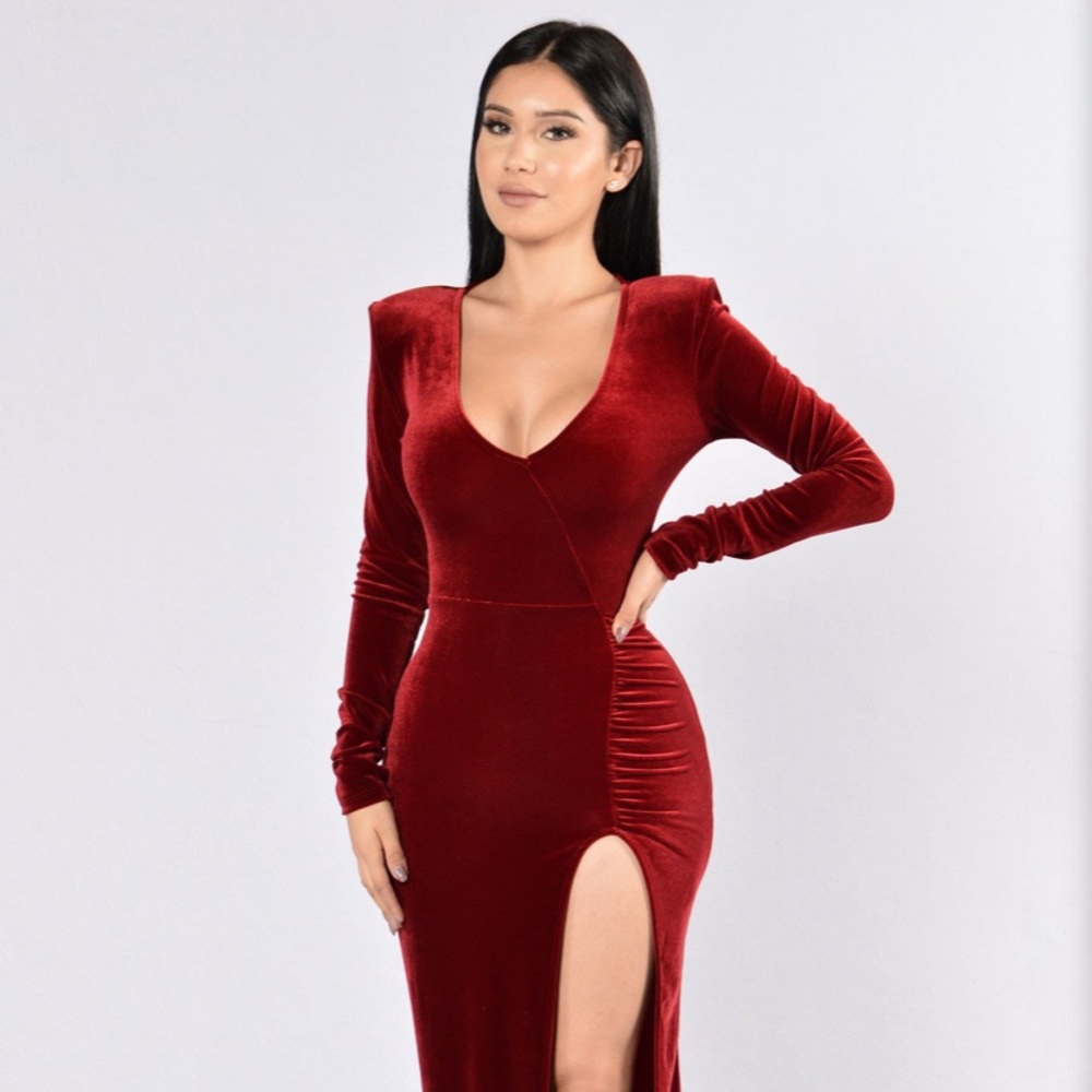 Love, Sex, Magic Velvet Dress from Fashion Nova.